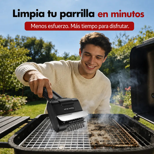 Cepillo Eléctrico para Limpieza de Parrilla